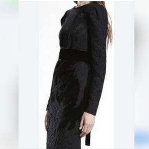 Gucci Cotton Velvet Brocade Dress